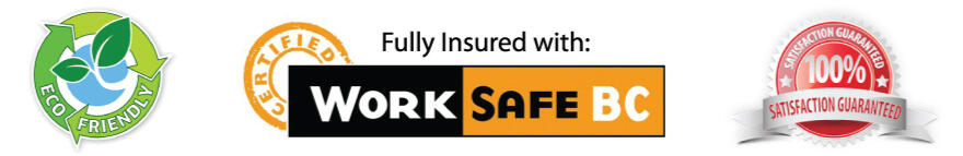 Gutter Guys trust and safety badges